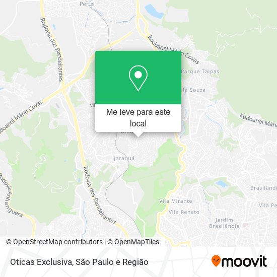 Oticas Exclusiva mapa