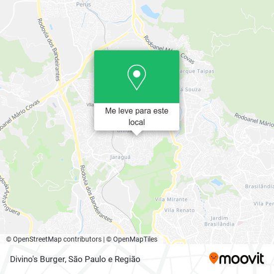 Divino's Burger mapa