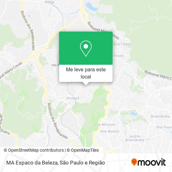 MA Espaco da Beleza mapa