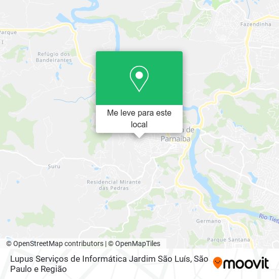 Lupus Serviços de Informática Jardim São Luís mapa