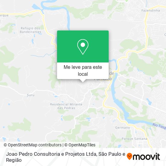 Joao Pedro Consultoria e Projetos Ltda mapa