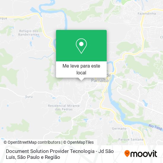 Document Solution Provider Tecnologia - Jd São Luís mapa