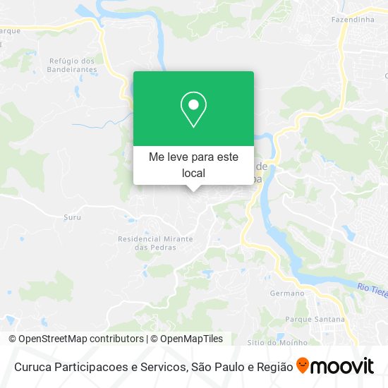 Curuca Participacoes e Servicos mapa