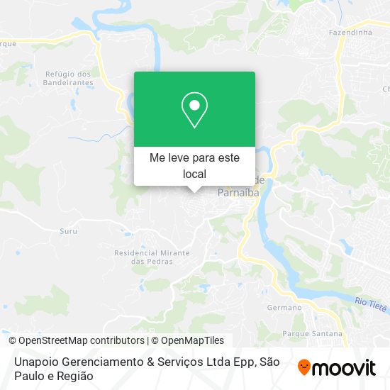 Unapoio Gerenciamento & Serviços Ltda Epp mapa
