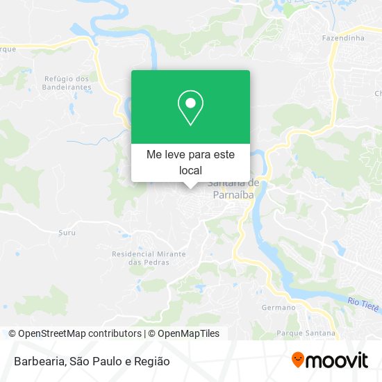 Barbearia mapa