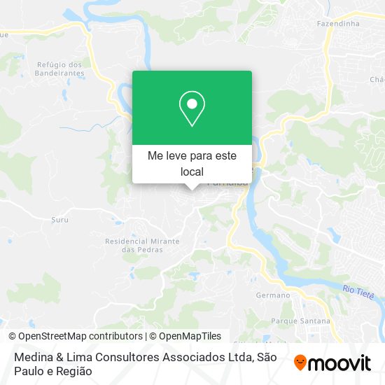 Medina & Lima Consultores Associados Ltda mapa