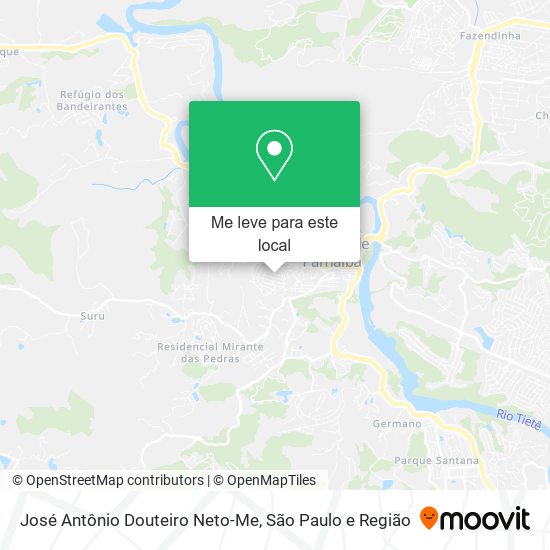 José Antônio Douteiro Neto-Me mapa