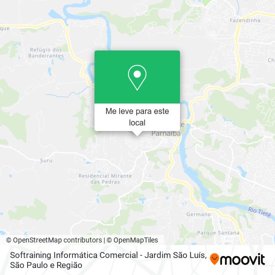 Softraining Informática Comercial - Jardim São Luís mapa