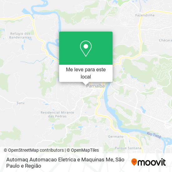 Automaq Automacao Eletrica e Maquinas Me mapa