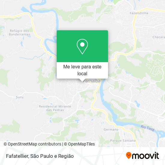 Fafatellier mapa