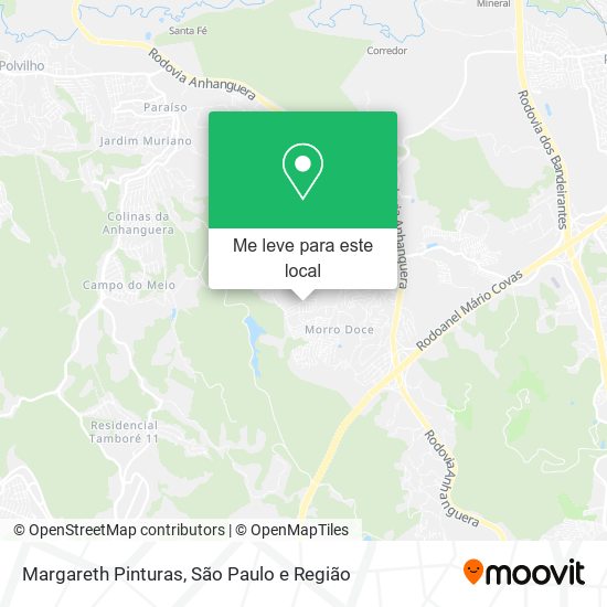 Margareth Pinturas mapa