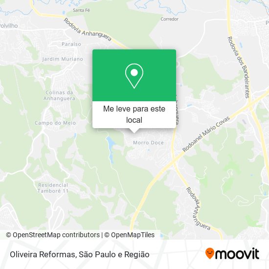 Oliveira Reformas mapa