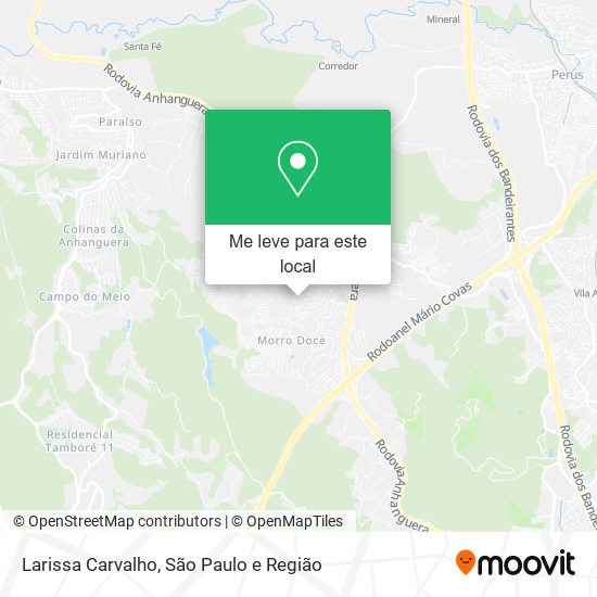 Larissa Carvalho mapa