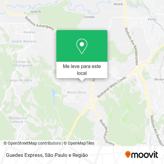 Guedes Express mapa