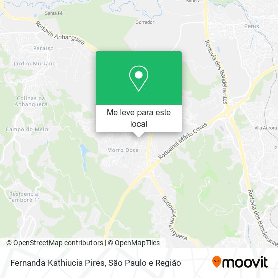 Fernanda Kathiucia Pires mapa