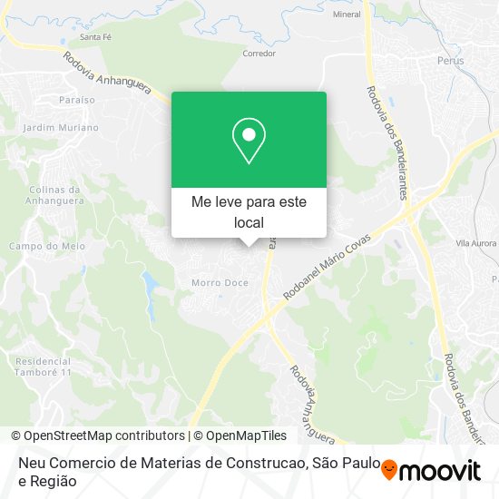 Neu Comercio de Materias de Construcao mapa