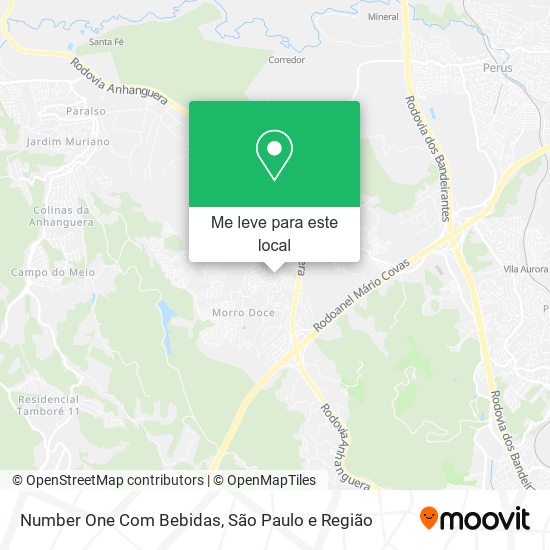 Number One Com Bebidas mapa