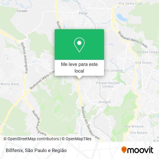 Billfenix mapa