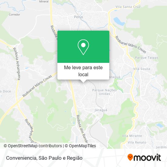 Conveniencia mapa