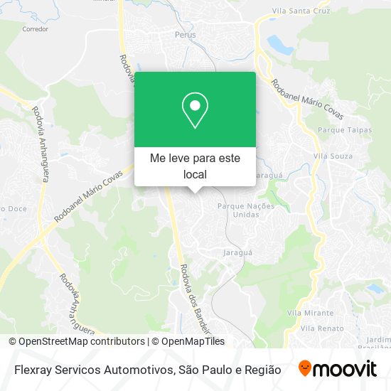 Flexray Servicos Automotivos mapa