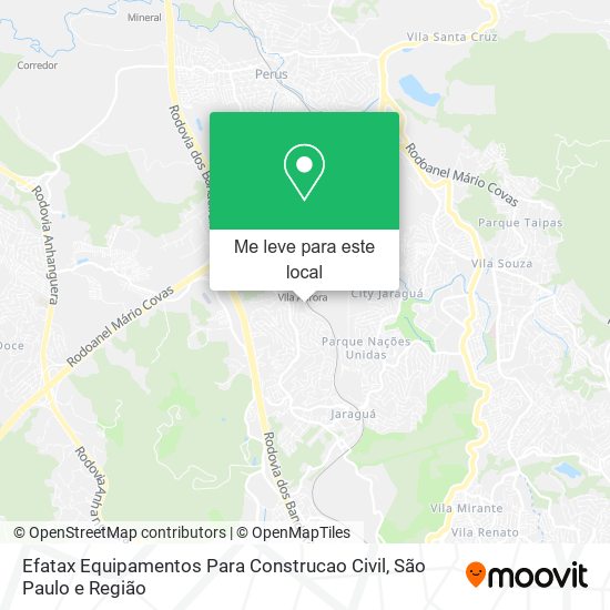 Efatax Equipamentos Para Construcao Civil mapa