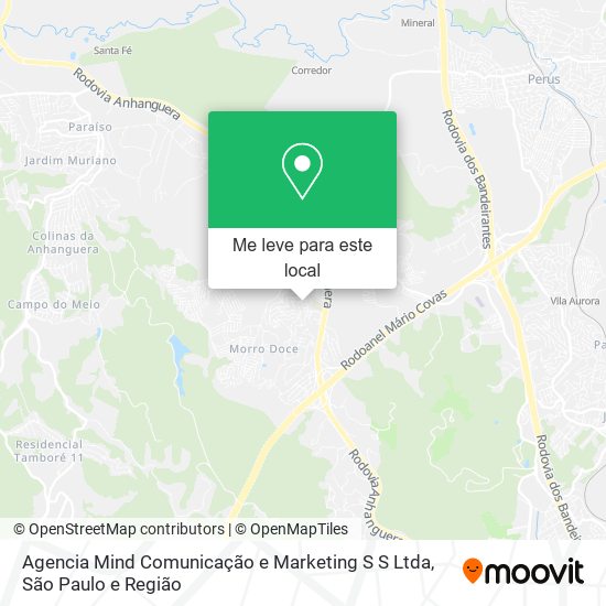 Agencia Mind Comunicação e Marketing S S Ltda mapa