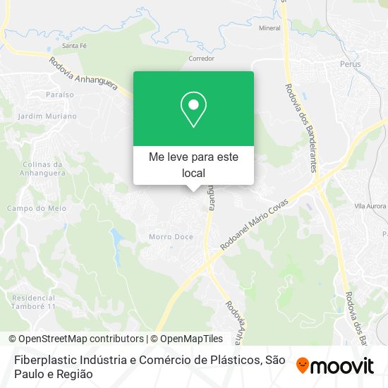 Fiberplastic Indústria e Comércio de Plásticos mapa