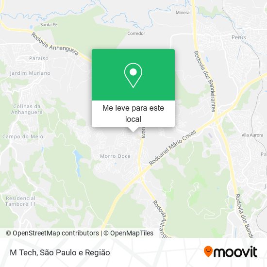 M Tech mapa