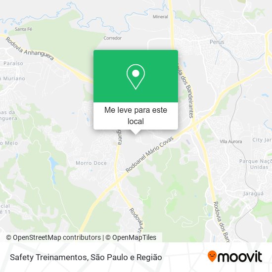 Safety Treinamentos mapa