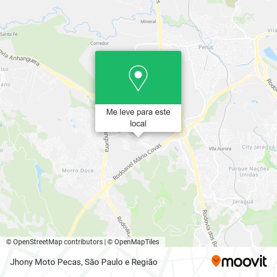 Jhony Moto Pecas mapa