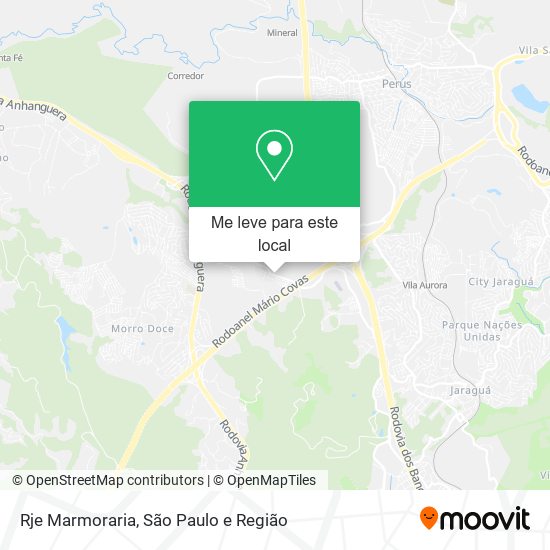 Rje Marmoraria mapa