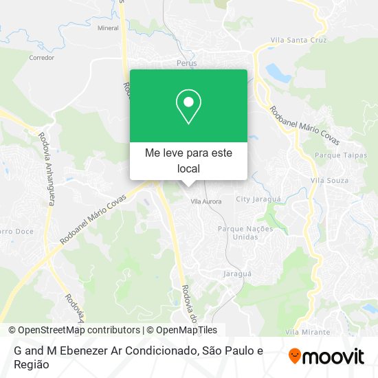 G and M Ebenezer Ar Condicionado mapa