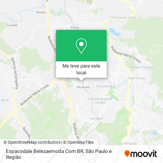 Espacodale Belezaemoda Com BR mapa