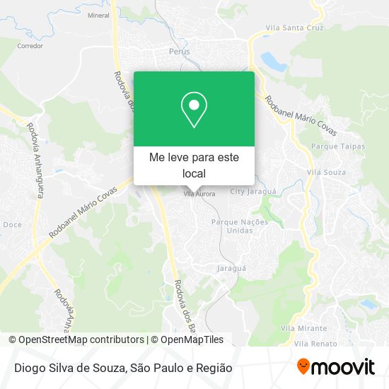 Diogo Silva de Souza mapa