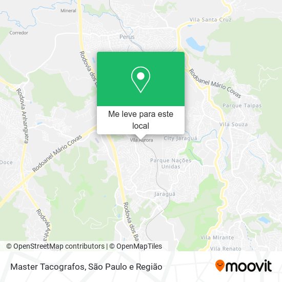 Master Tacografos mapa