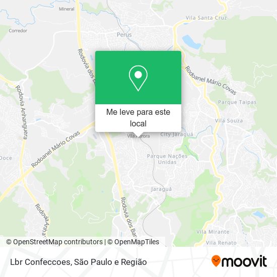 Lbr Confeccoes mapa
