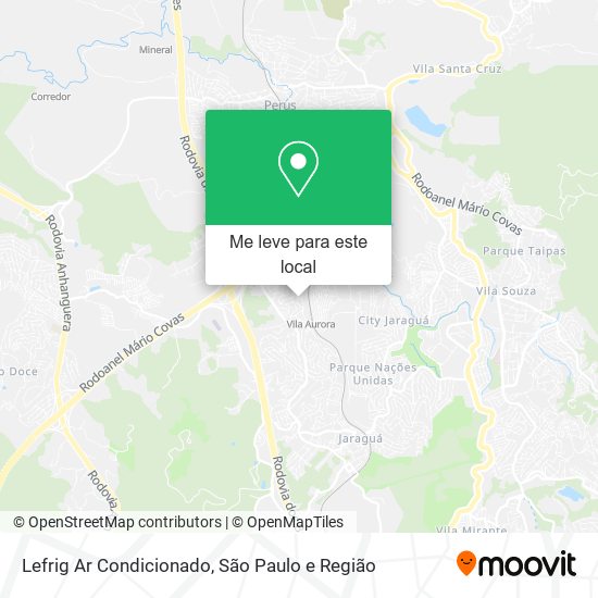 Lefrig Ar Condicionado mapa