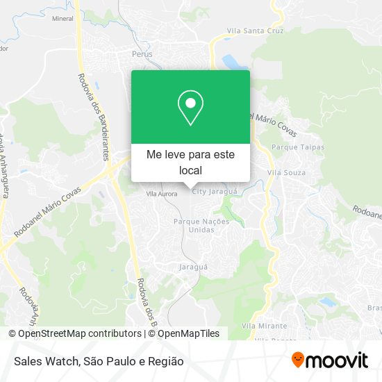 Sales Watch mapa