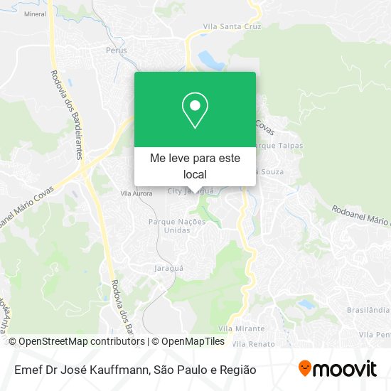 Emef Dr José Kauffmann mapa