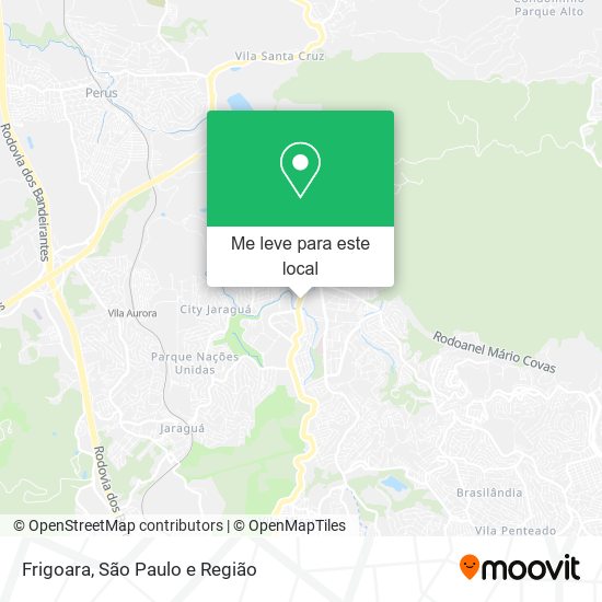 Frigoara mapa