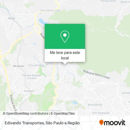 Edivando Transportes mapa