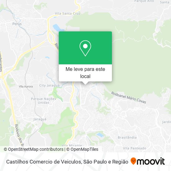 Castilhos Comercio de Veiculos mapa