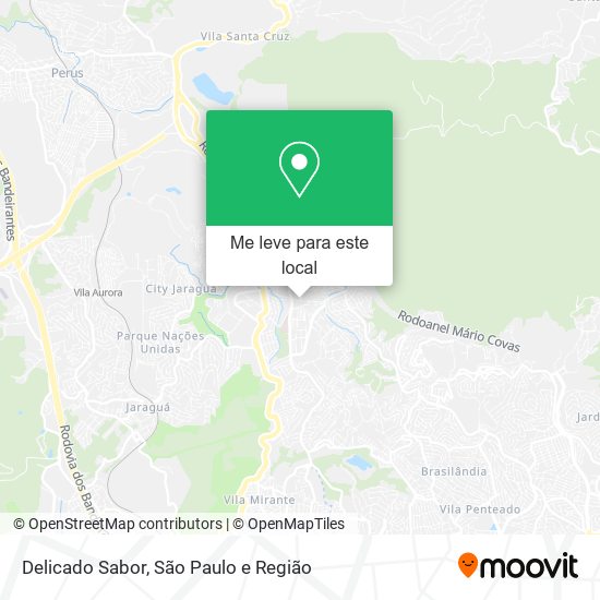 Delicado Sabor mapa