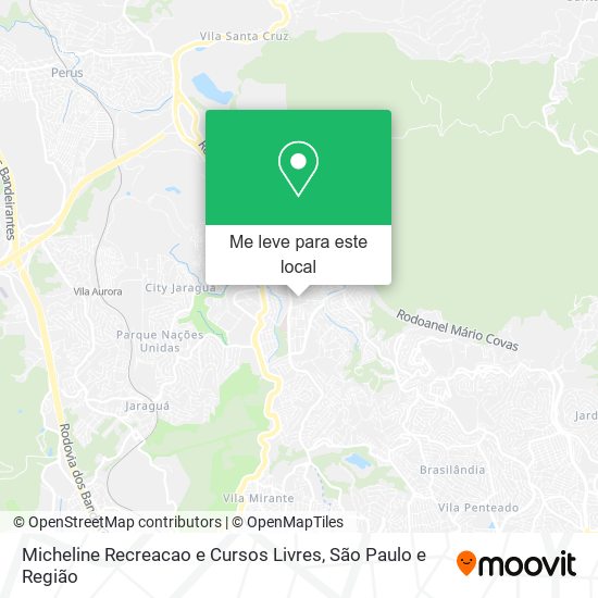 Micheline Recreacao e Cursos Livres mapa