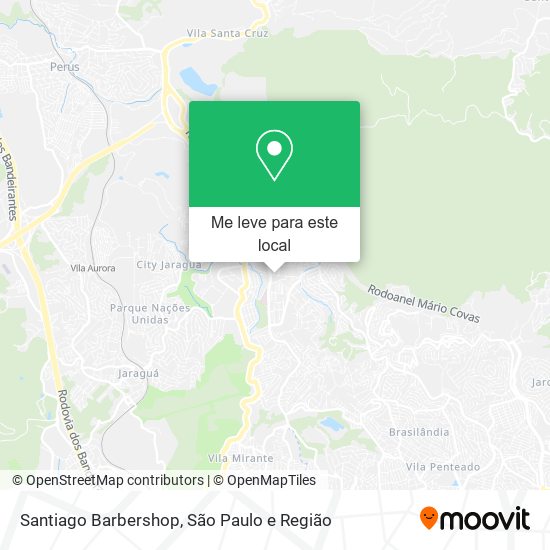 Santiago Barbershop mapa