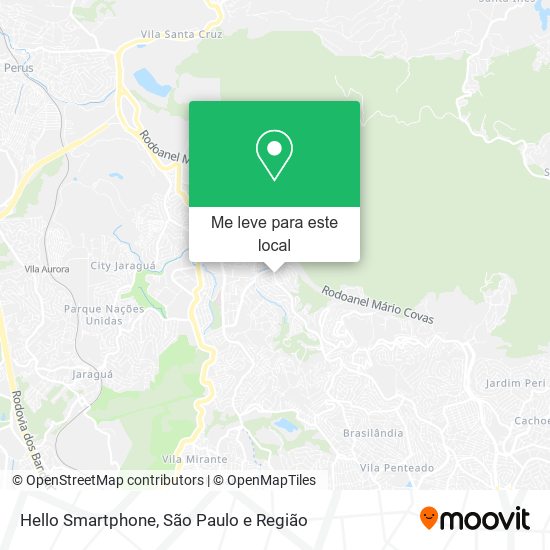Hello Smartphone mapa
