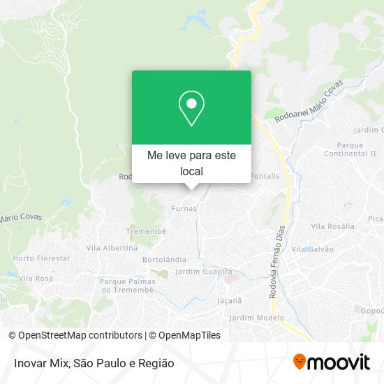 Inovar Mix mapa