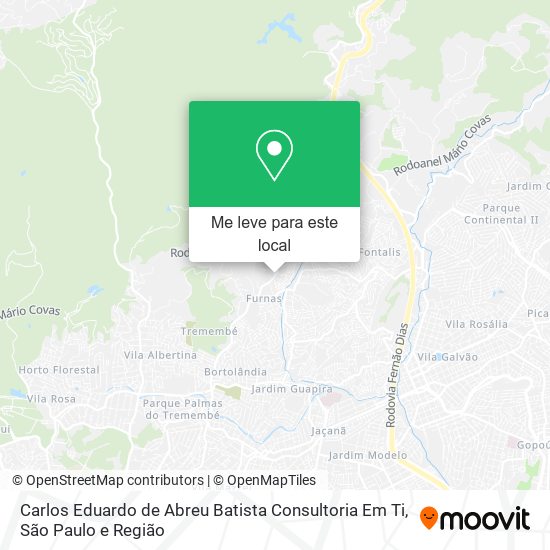 Carlos Eduardo de Abreu Batista Consultoria Em Ti mapa