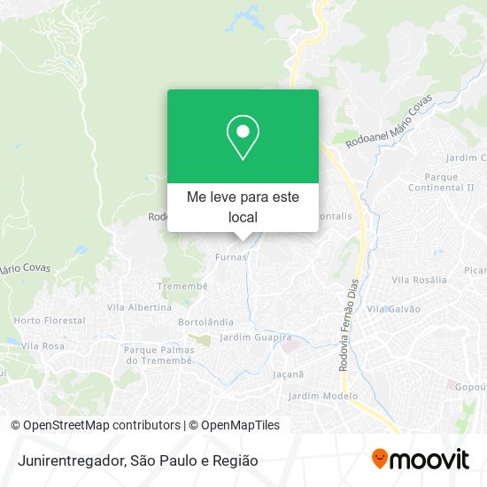 Junirentregador mapa