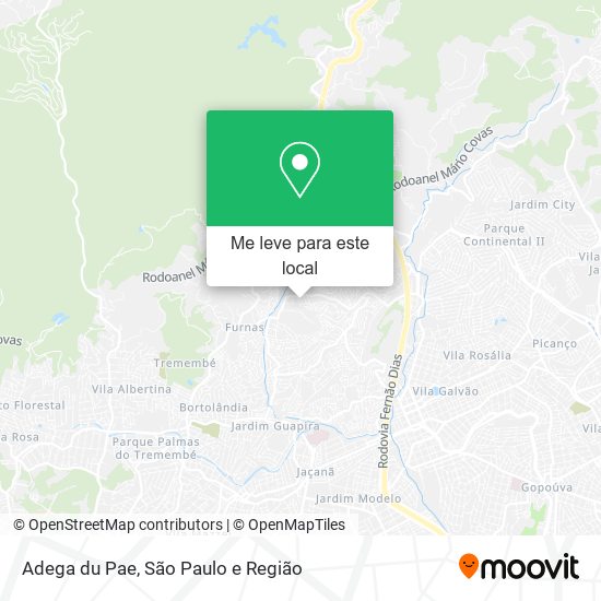Adega du Pae mapa